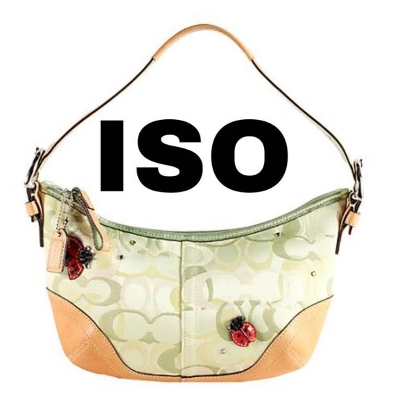 ISO - Coach Ladybug Bag - Picture 1 of 1
